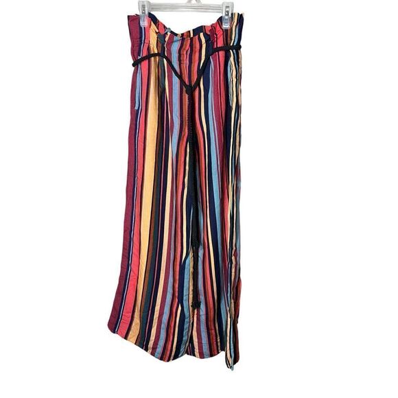 Anthropologie Farm Rio Striped Wide-Leg Pants Size S - Picture 1 of 9